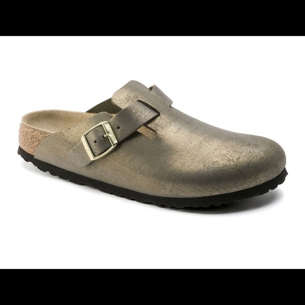 Birkenstock Metallic stone clog